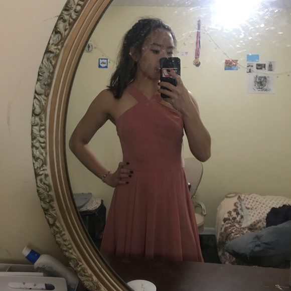 Flowy Lulus Pink Dress - Picture 2 of 6